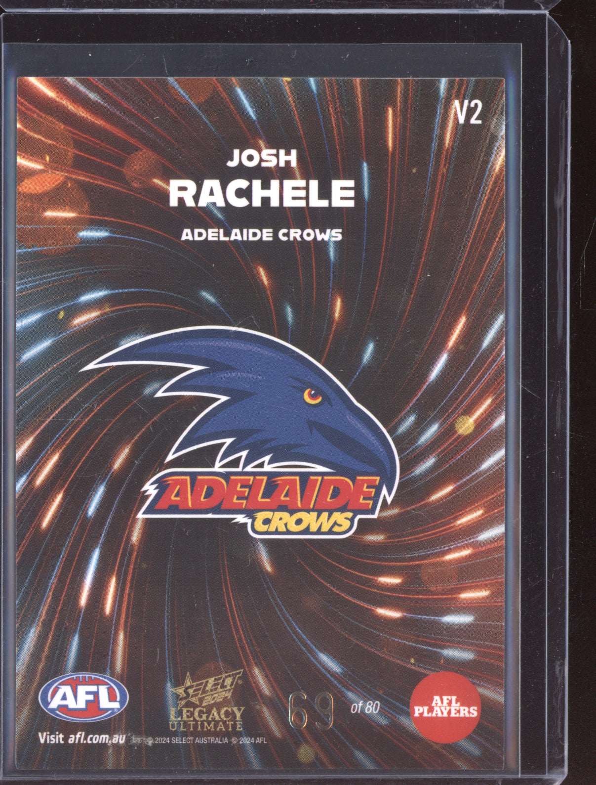 Josh Rachele 2024 Select Legacy Ultimate Vortex 69/80