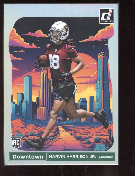 Marvin Harrison Jr 2024 Panini Donruss Oversized Jumbo Downtown RC